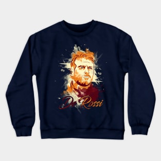 Daniele De Rossi Watercolor. Crewneck Sweatshirt